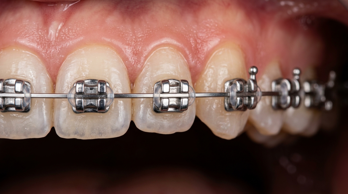 Conventional Metallic Brackets - Dr Mufti Sheheer